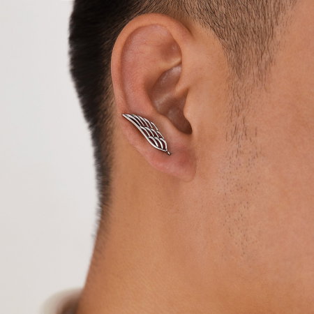 Cercei inox aripi de inger [5]