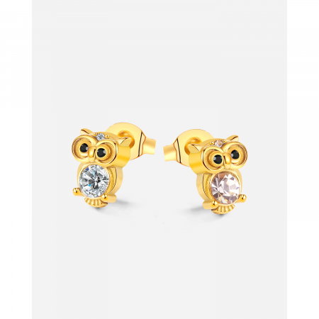 Cercei inox bufnite [4]