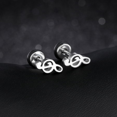 Cercei inox Cheia Sol [3]