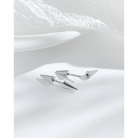 Cercei inox conici [3]