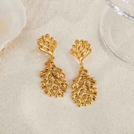 Cercei inox coral [1]