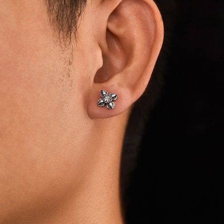 Cercei inox cruce stilizata [5]