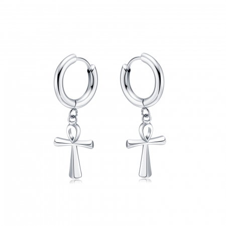 Cercei inox cu cruciulite [0]