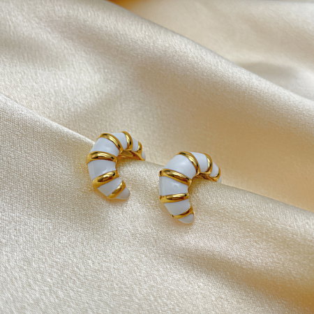 Cercei inox cu email [6]