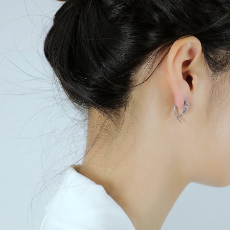 Cercei inox cu ghiare [12]