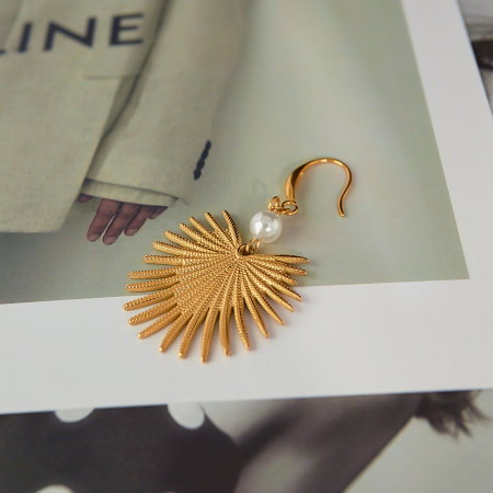 Cercei inox cu inimioare [2]