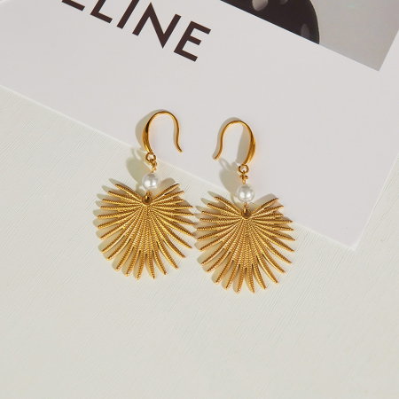 Cercei inox cu inimioare [6]