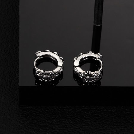 Cercei inox cu margarete [9]