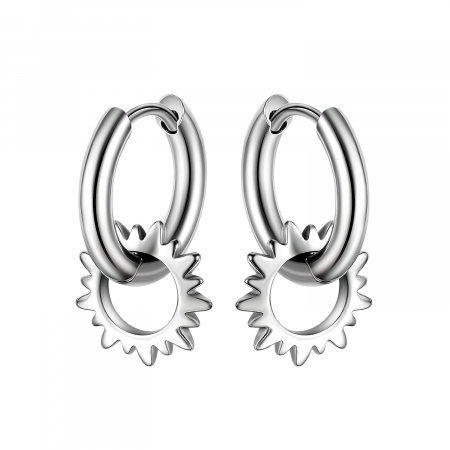 Cercei inox cu soare [0]
