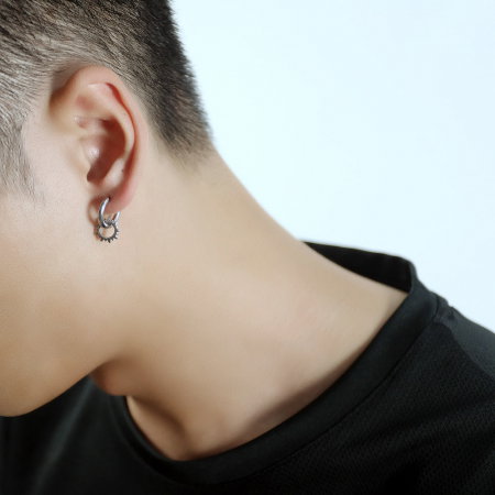 Cercei inox cu soare [12]