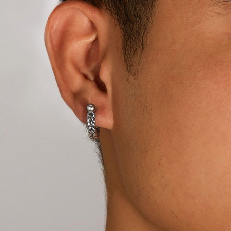 Cercei inox cu spice [3]