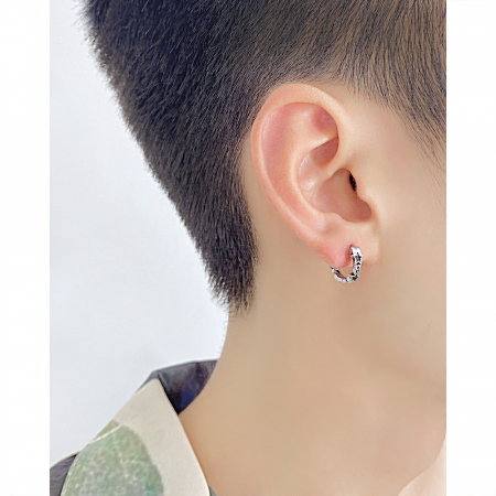 Cercei inox cu stelute [7]