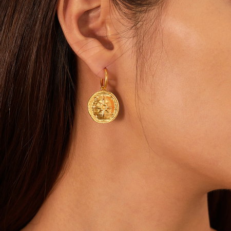 Cercei inox cu stelute si zirconii [14]