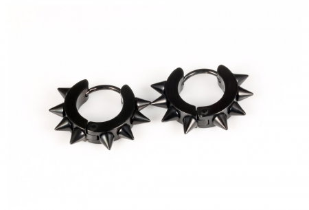 Cercei inox cu tepi [1]