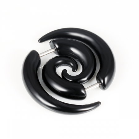 Cercei inox cu vinil [1]