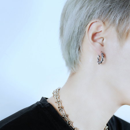 Cercei inox cu vrej [3]