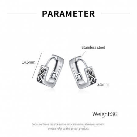 Cercei inox eleganti [6]