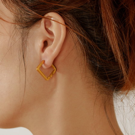 Cercei inox geometrici  [3]