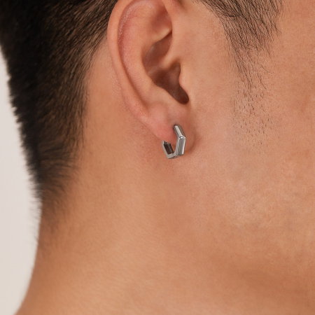 Cercei inox geometrici [10]