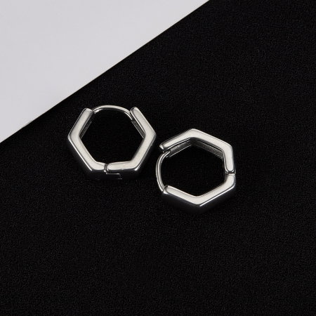 Cercei inox geometrici [13]