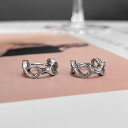 Cercei inox Infinity [4]