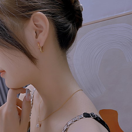 Cercei inox inimioare [6]