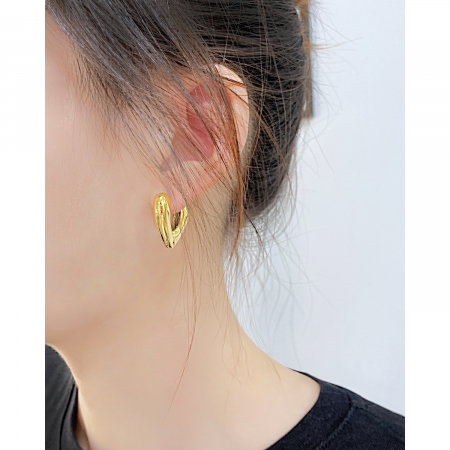 Cercei inox inimioare [3]