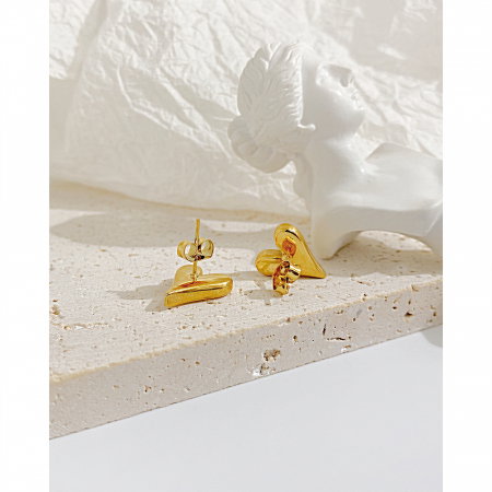 Cercei inox inimioare [5]