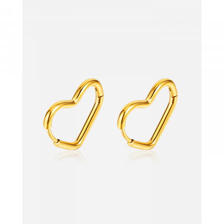 Cercei inox inimioare [5]