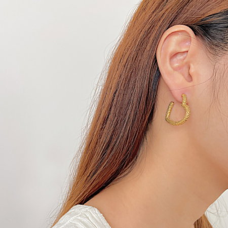 Cercei inox inimioare  [6]