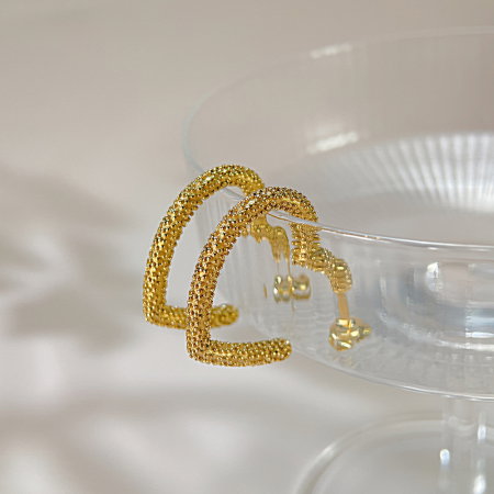 Cercei inox inimioare  [1]