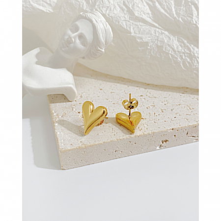 Cercei inox inimioare [4]