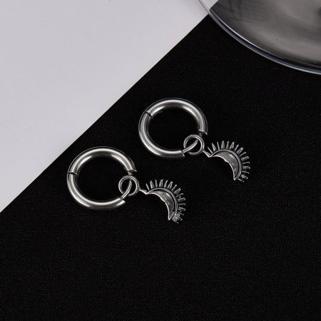 Cercei inox Luna [13]