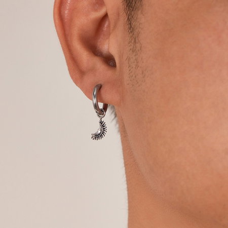 Cercei inox Luna [3]