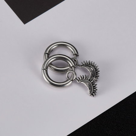 Cercei inox Luna [2]