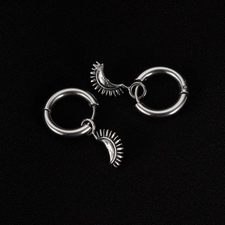 Cercei inox Luna [9]
