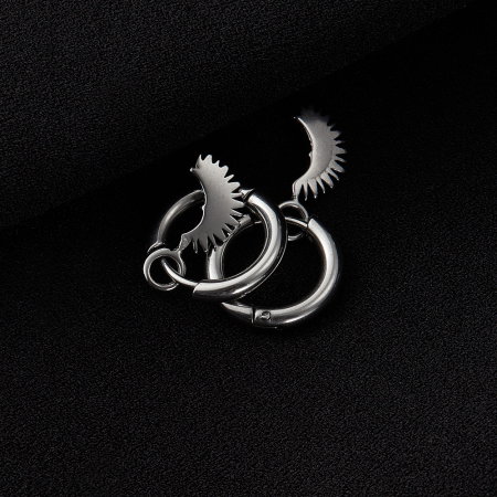 Cercei inox Luna [6]