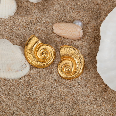 Cercei inox melc de mare [4]