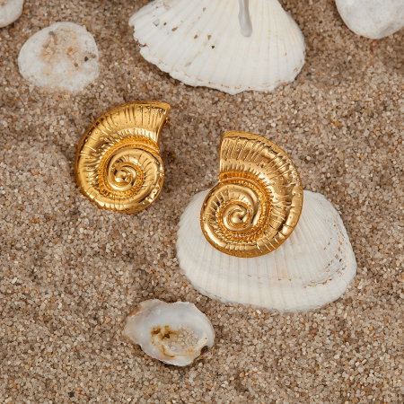 Cercei inox melc de mare [1]