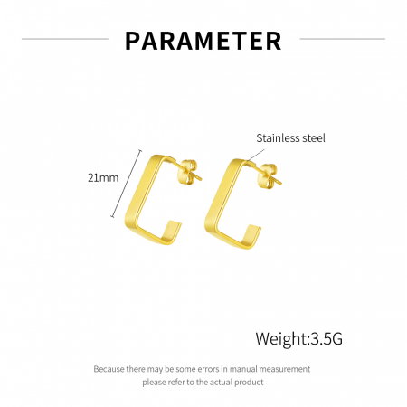 Cercei inox minimalisti [5]