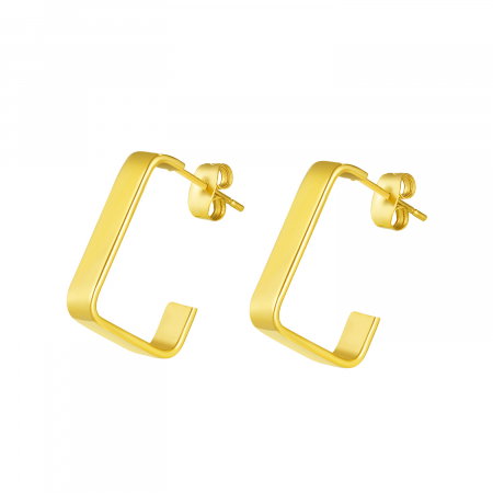 Cercei inox minimalisti