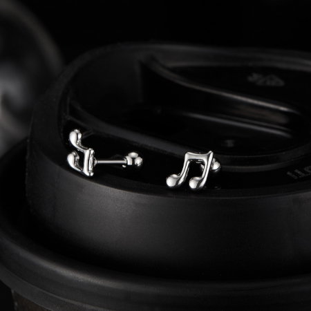 Cercei inox note muzicale [4]