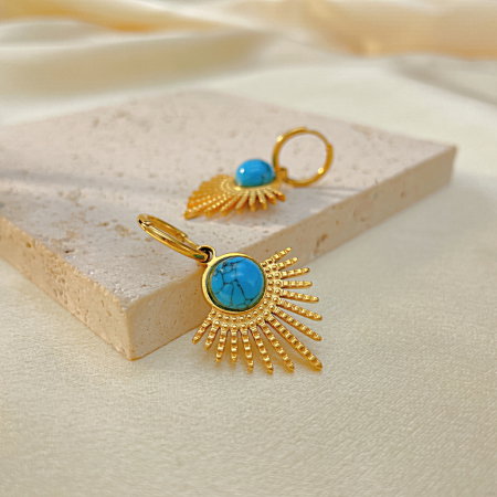 Cercei inox planeta albastra [13]