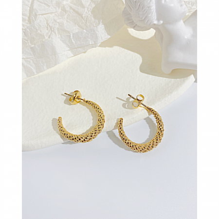 Cercei inox rotunzi [6]