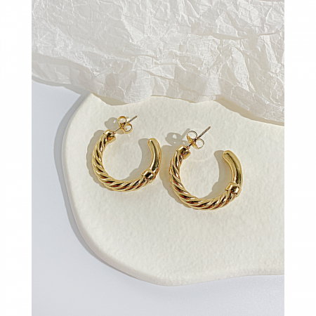 Cercei inox rotunzi [10]