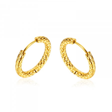 Cercei inox rotunzi 13 mm