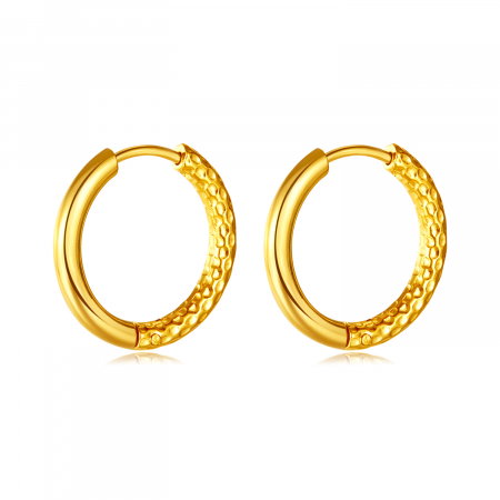 Cercei inox rotunzi 14 mm