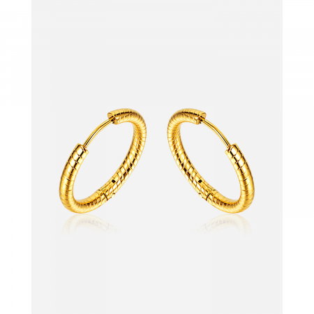 Cercei inox rotunzi 21 mm [2]