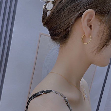 Cercei inox rotunzi 21 mm [1]