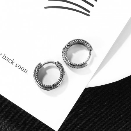 Cercei inox rotunzi [8]